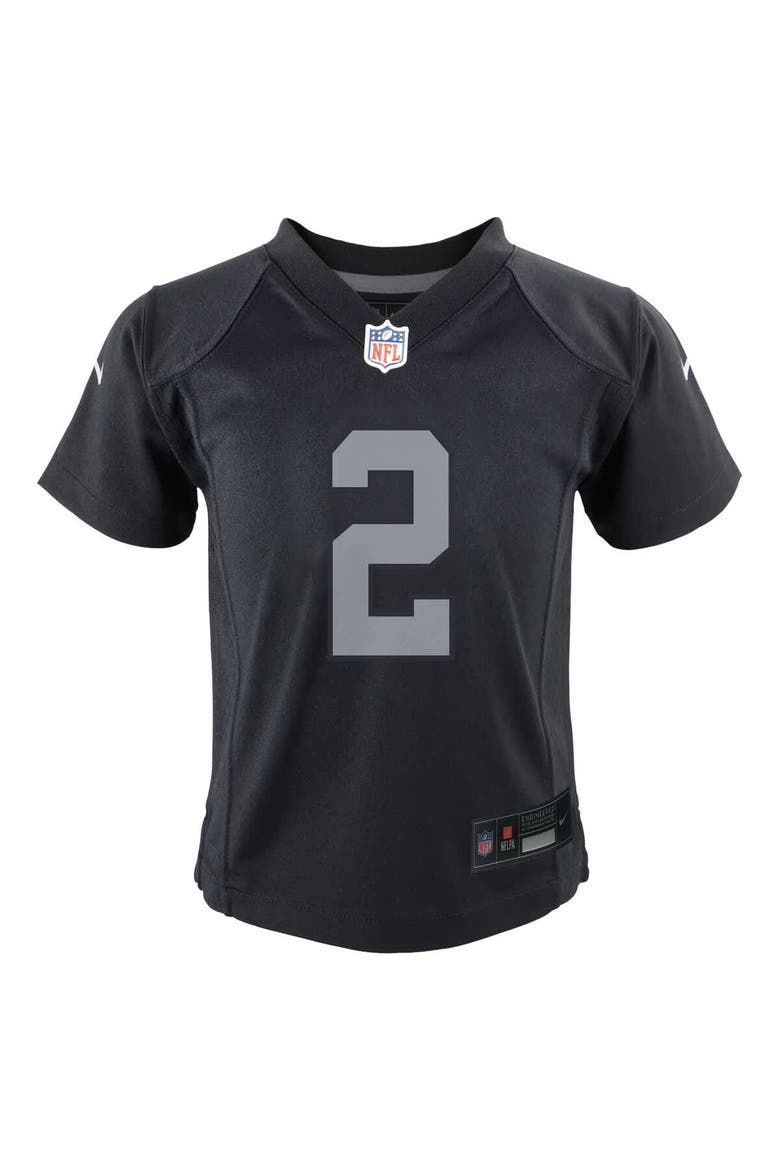 Infant Nike Ashton Jeanty Black Las Vegas Raiders Team  Player Game Jersey, Alternate, color, Black