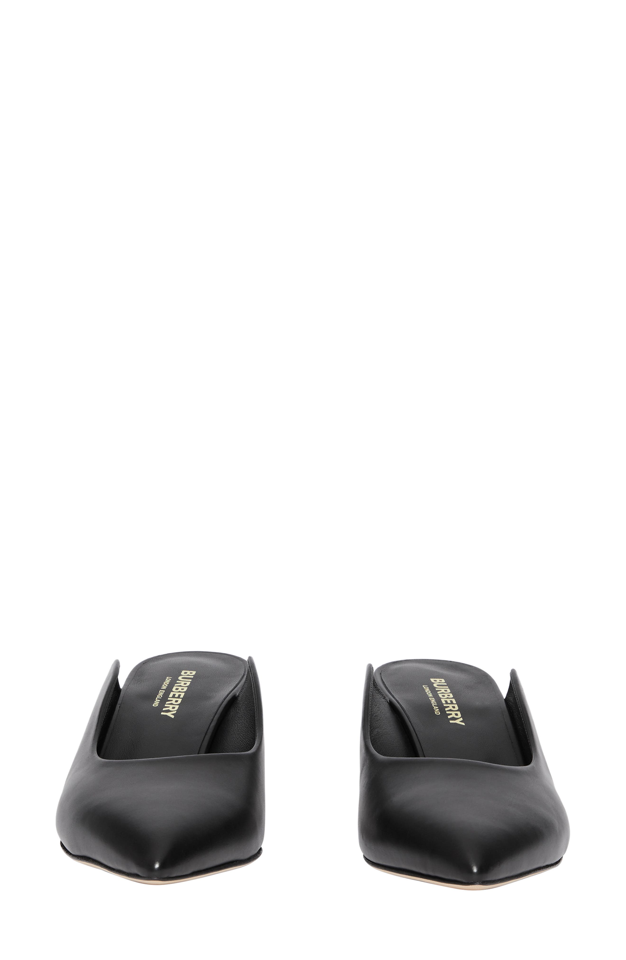 Burberry Holme Pointy Toe Mule, Alternate, color, 