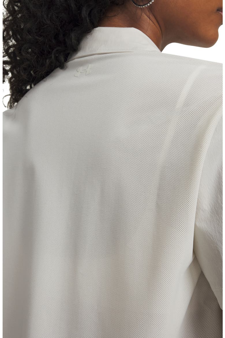 Unstoppable Short Sleeve Button-Up Performance Shirt, Alternate, color, WHT
