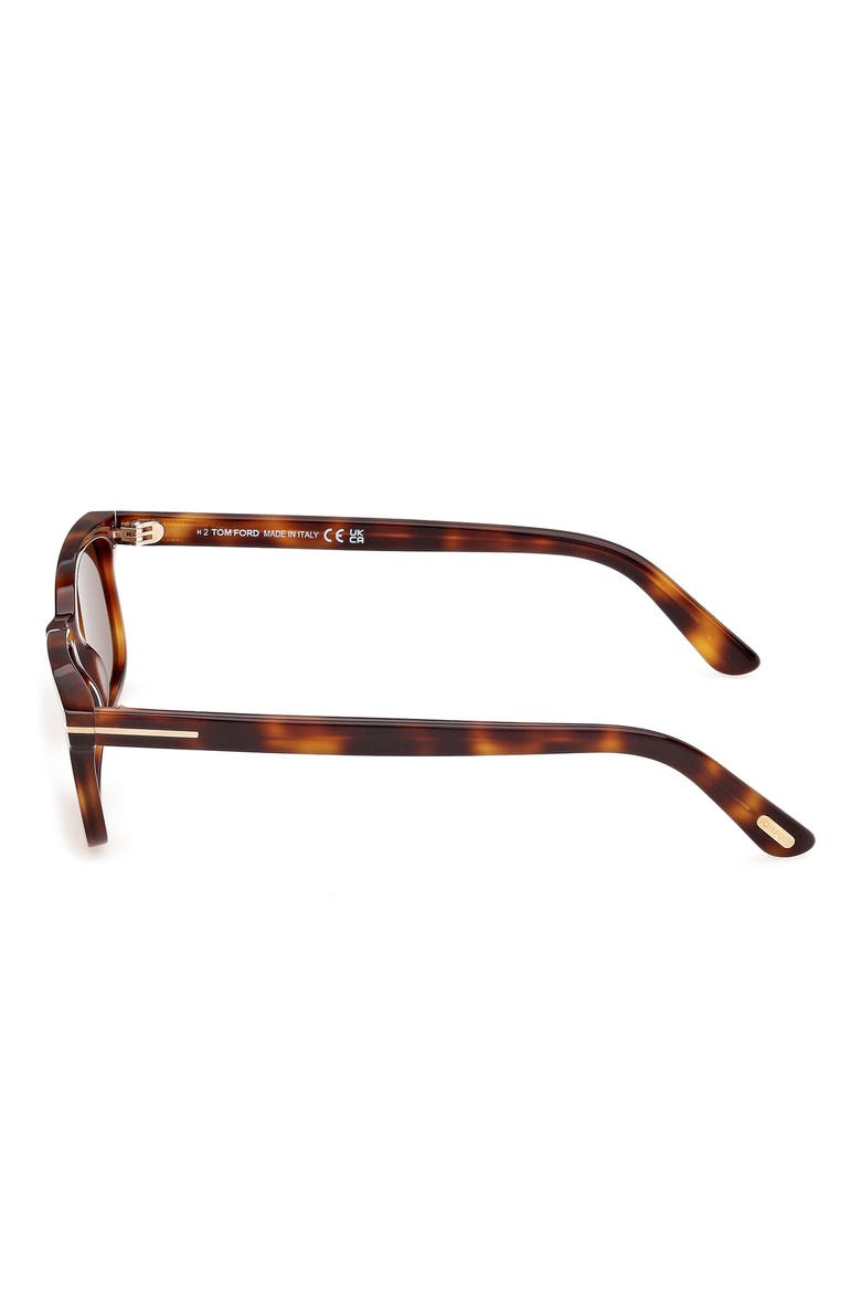 Scout-02 52mm Rectangular Sunglasses, Main, color, BLOND HAVANA/ BROWN