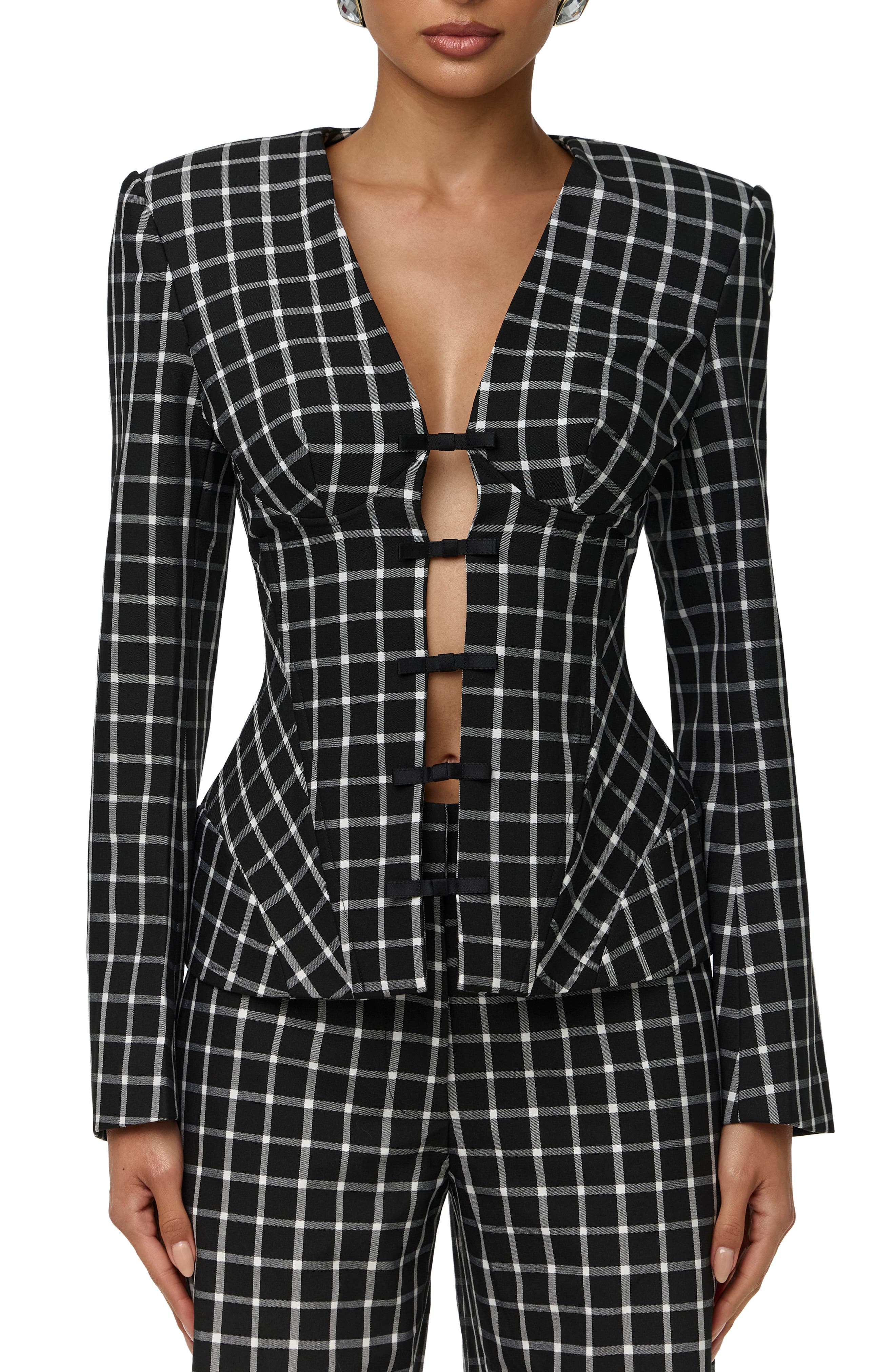 selected NOIR PLAID