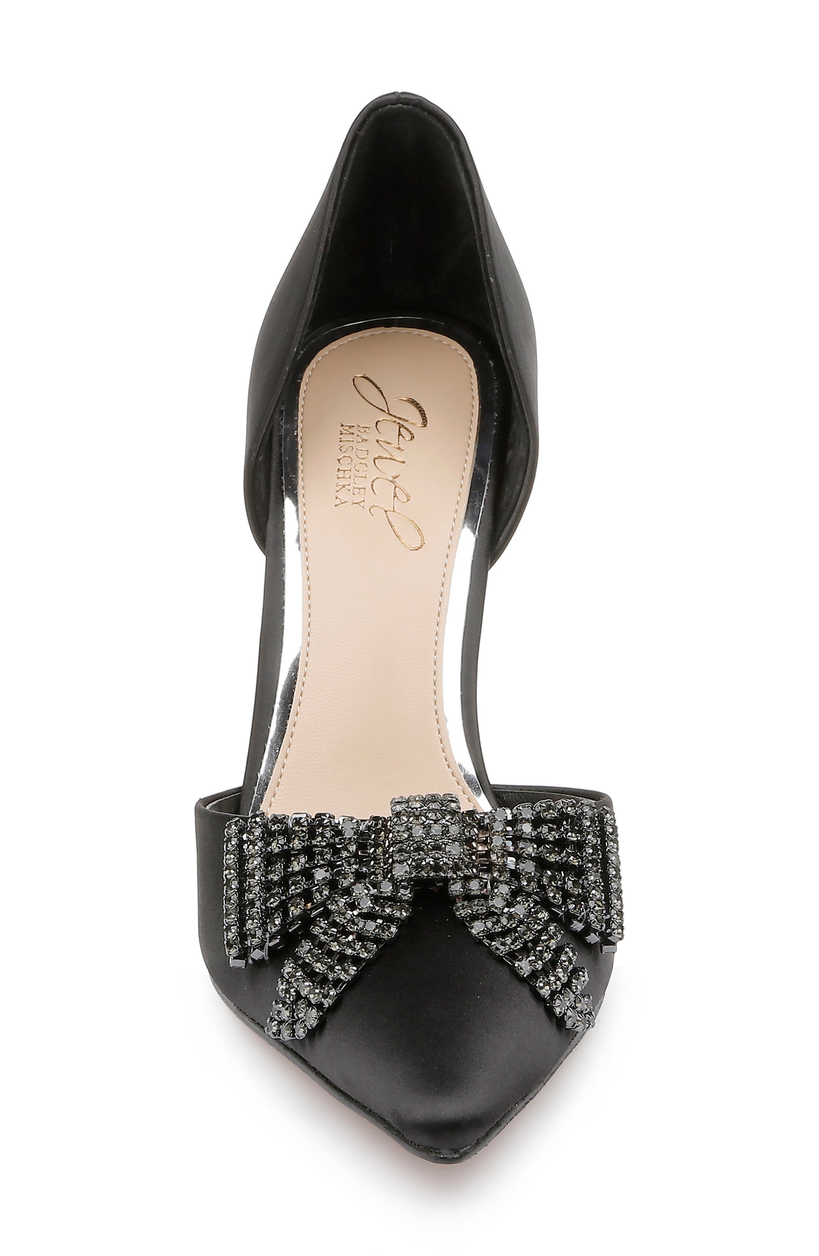Jewel Badgley Mischka Aubrey Pointed Toe d'Orsay Pump, Alternate, color, 