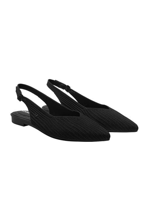 Vivaia Pointed-toe Slingback In Black