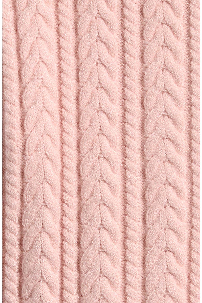Kids' Cable Knit Cardigan, Alternate, color, PRETTY IN PINK