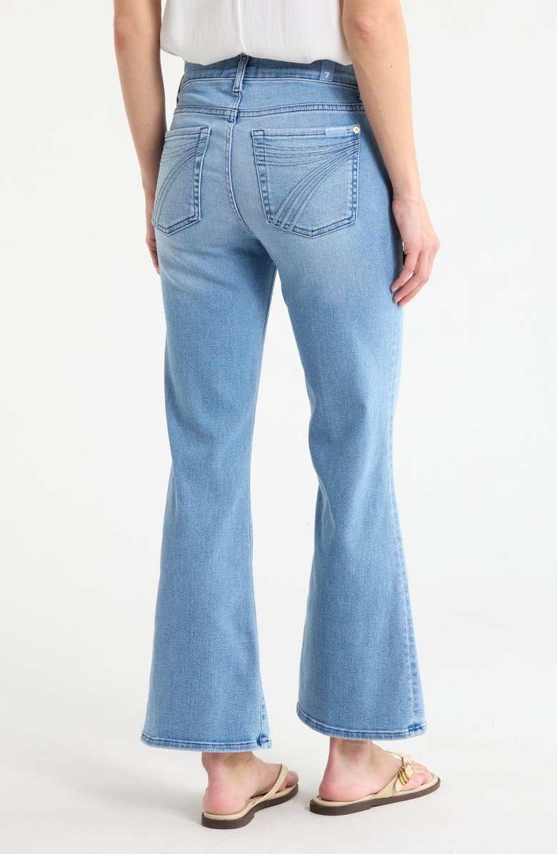 7 For All Mankind Dojo Crop Flare Leg Jeans, Alternate, color, Augusta