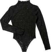 Hanky Panky Signature Lace Mock Neck Teddy