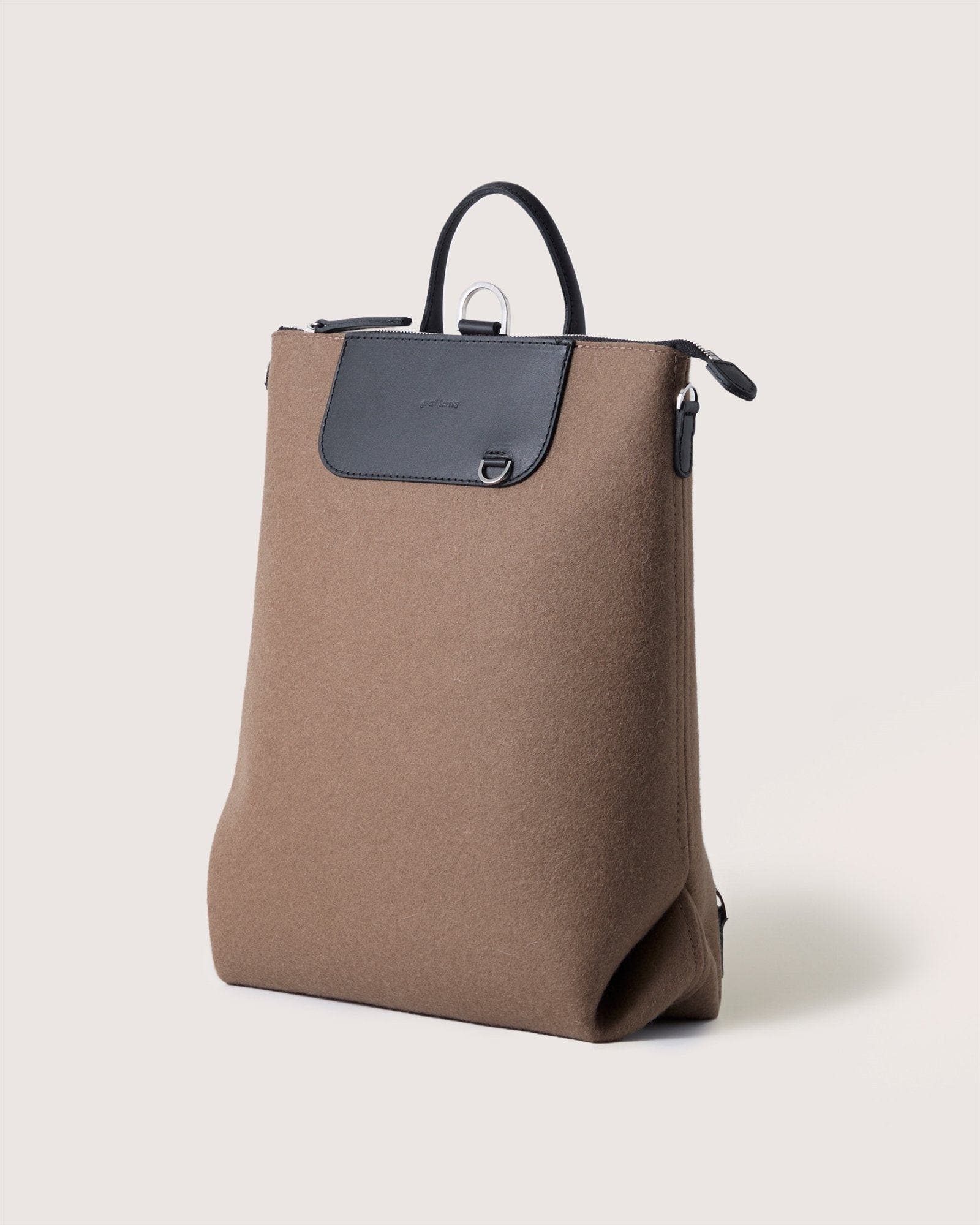 Graf Lantz Bedford Merino Wool Backpack, Alternate, color, Cumin