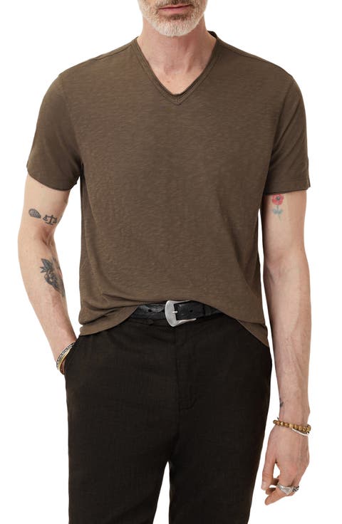 Men's Brown V-Neck Shirts | Nordstrom