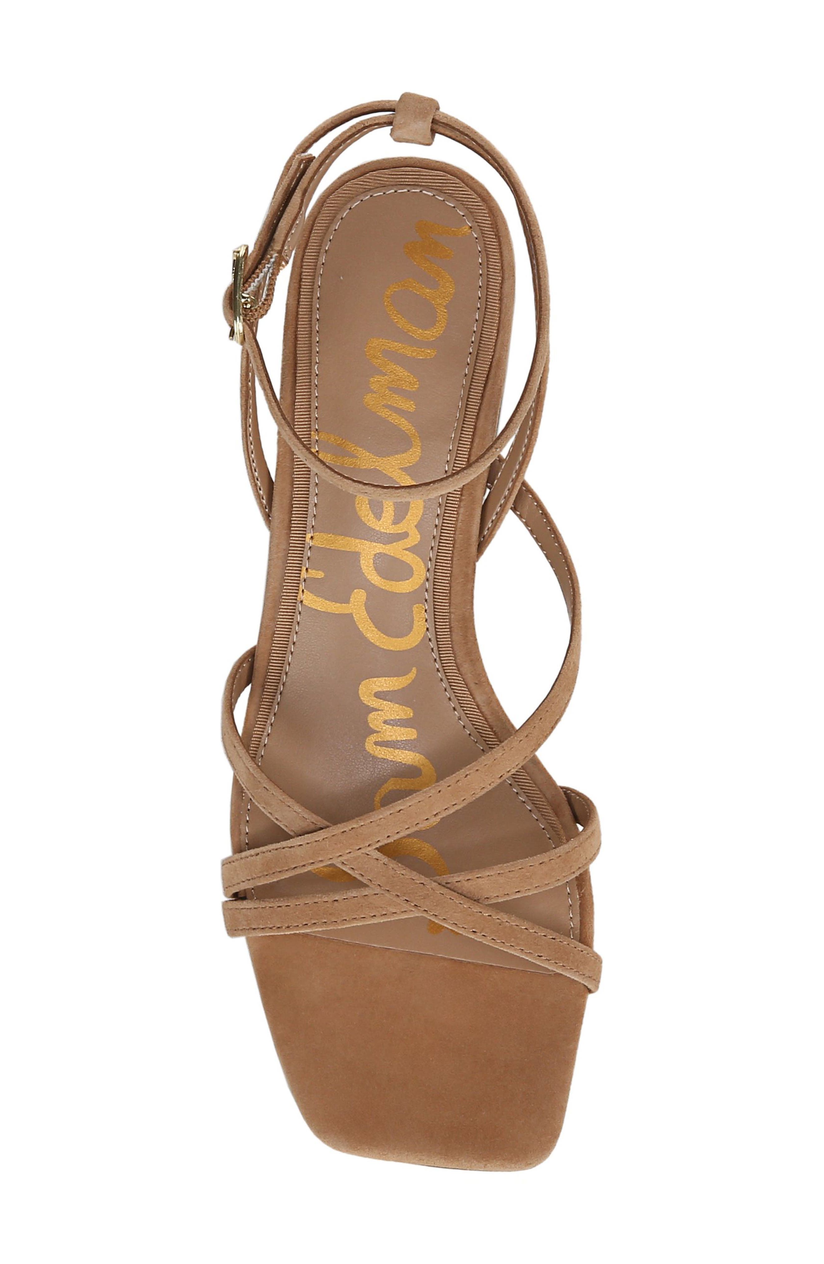 Sam Edelman Whitley Ankle Strap Sandal, Alternate, color, Cyprus Tan
