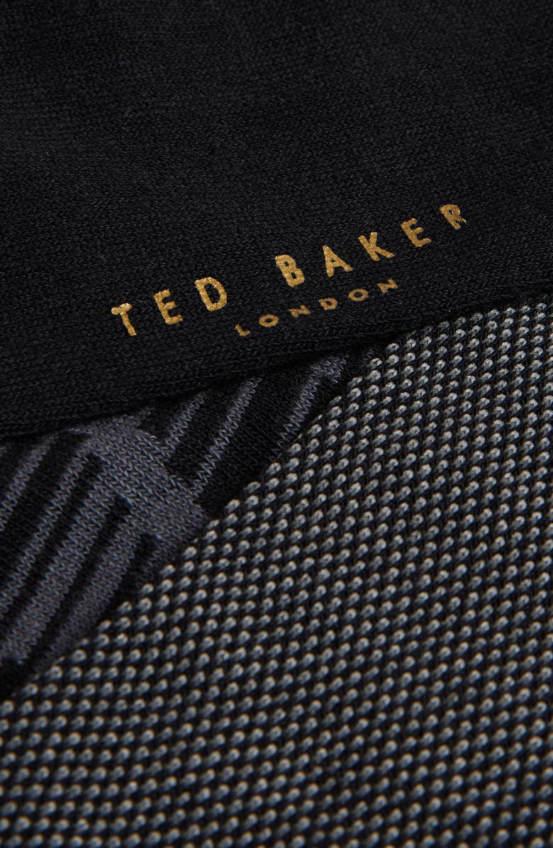 Ted Baker London Assorted 3-Pack Hoptoit Dress Socks Gift Box, Alternate, color, 