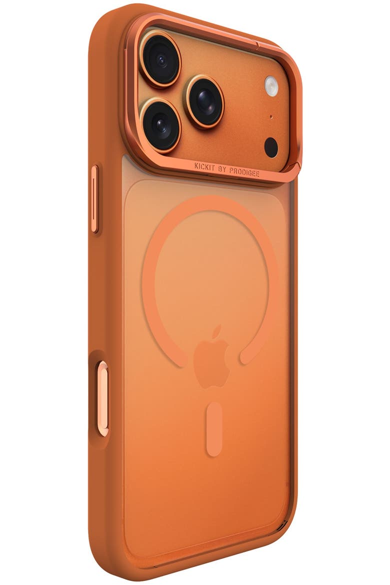 KickIt MagSafe Case for Apple iPhone 17 Pro Max, Alternate, color, Orange