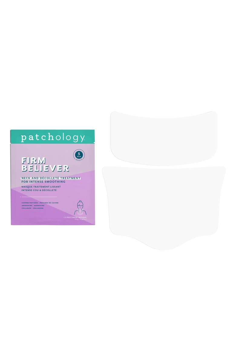 Patchology Firm Believer Neck & Décolleté Smoothing Hydrogel Mask, Alternate, color,