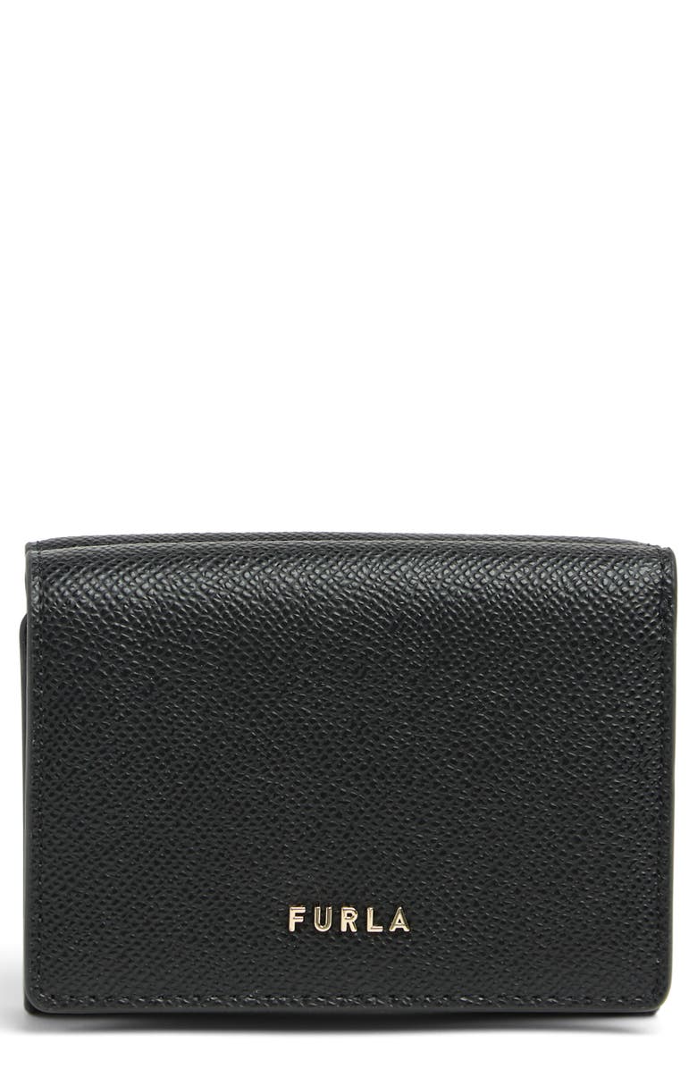 Furla Classic Leather Tri-Fold Wallet, Main, color,