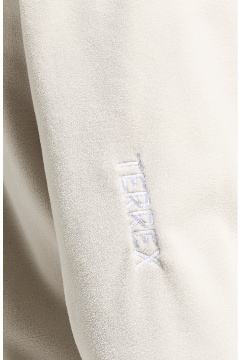 Essentials Quarter Zip Polar Fleece Pullover, Alternate, color, WONDER ALUMINA