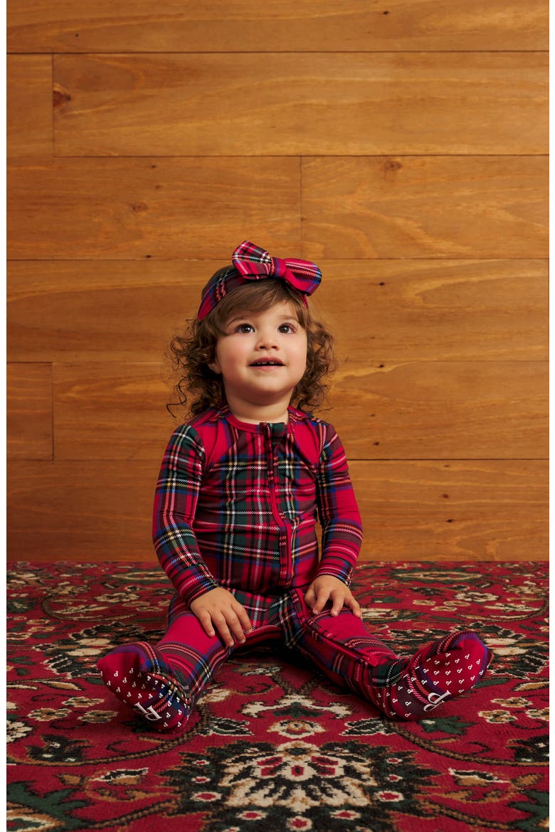 Convertible One-Piece Pajamas, Alternate, color, RED