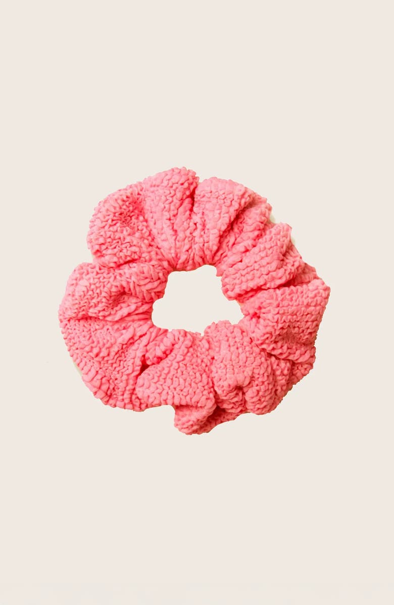 Limeapple Crinkle Hair Scrunchie 3 Piece Set, Alternate, color, Red Multi