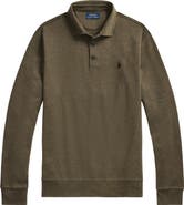 Polo Ralph Lauren Long Sleeve Luxury Cotton Blend Polo