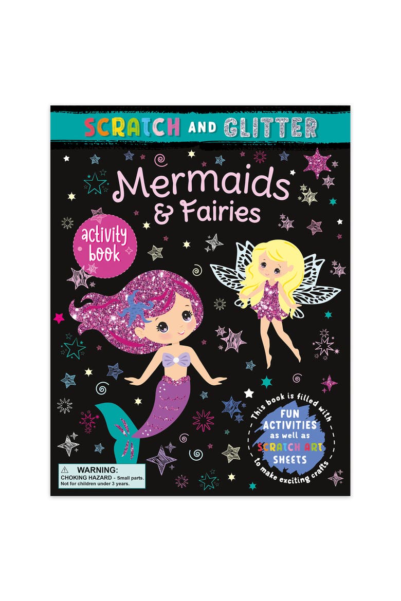 Scratch & Glitter Activity Book, Main, color, Multicolored