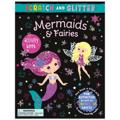 Scratch & Glitter Activity Book