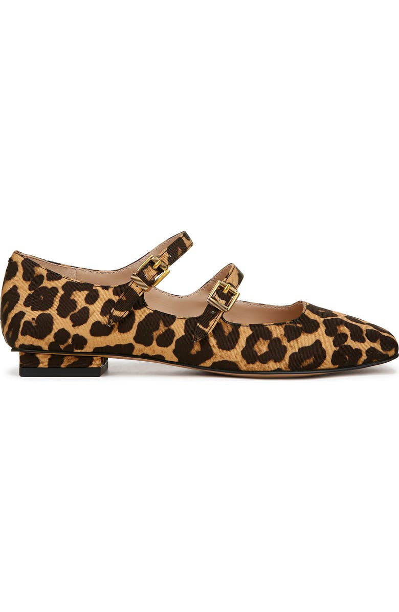Franco Sarto Tesoro Leopard Mary Jane Flat, Alternate, color,
