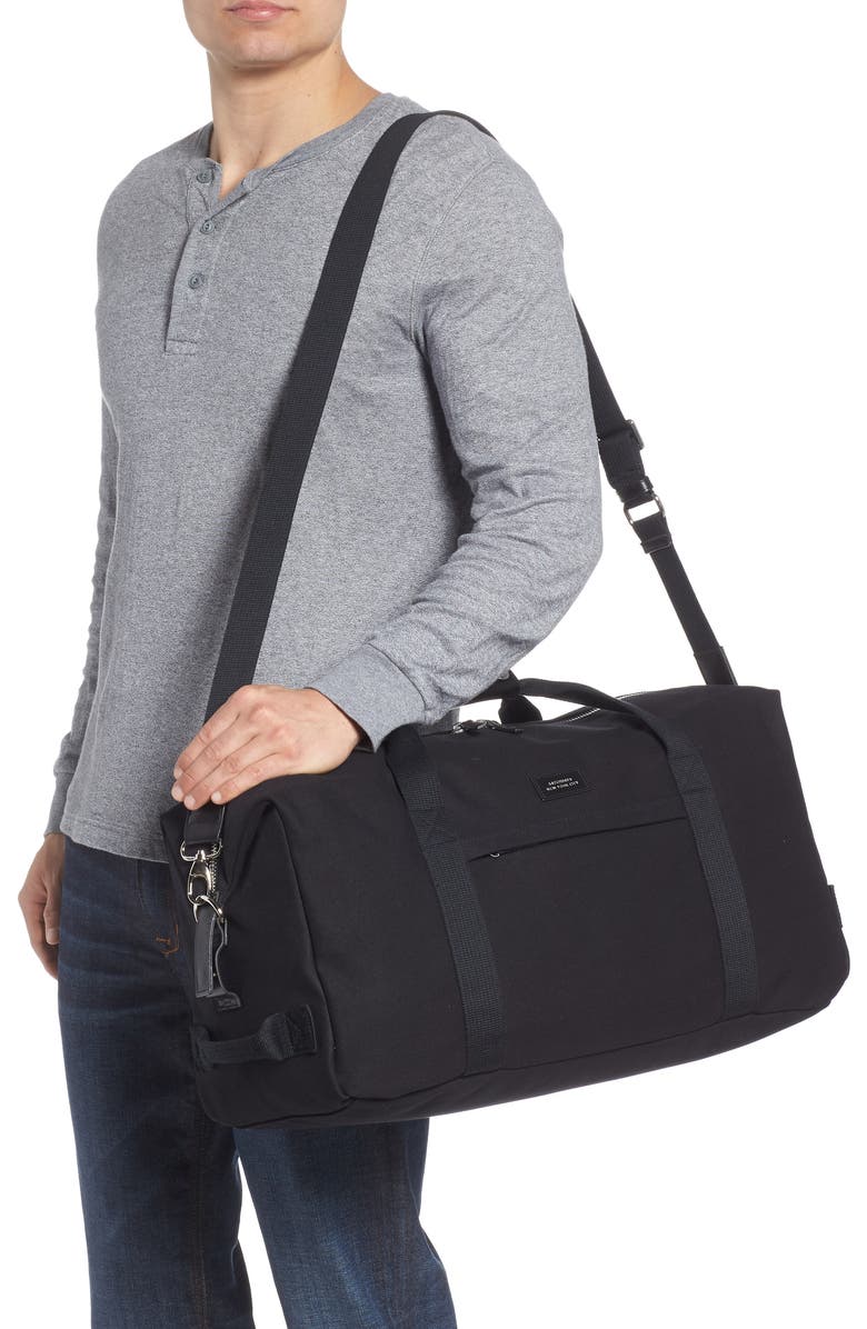 Saturdays NYC Norfolk Water Repellent Duffle Bag, Alternate, color,