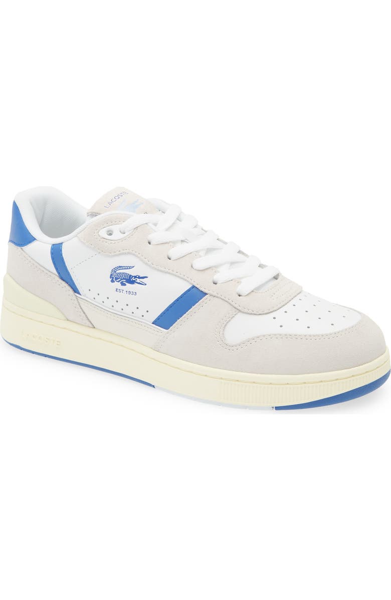Lacoste Clip Sneaker, Main, color, White/ Blue