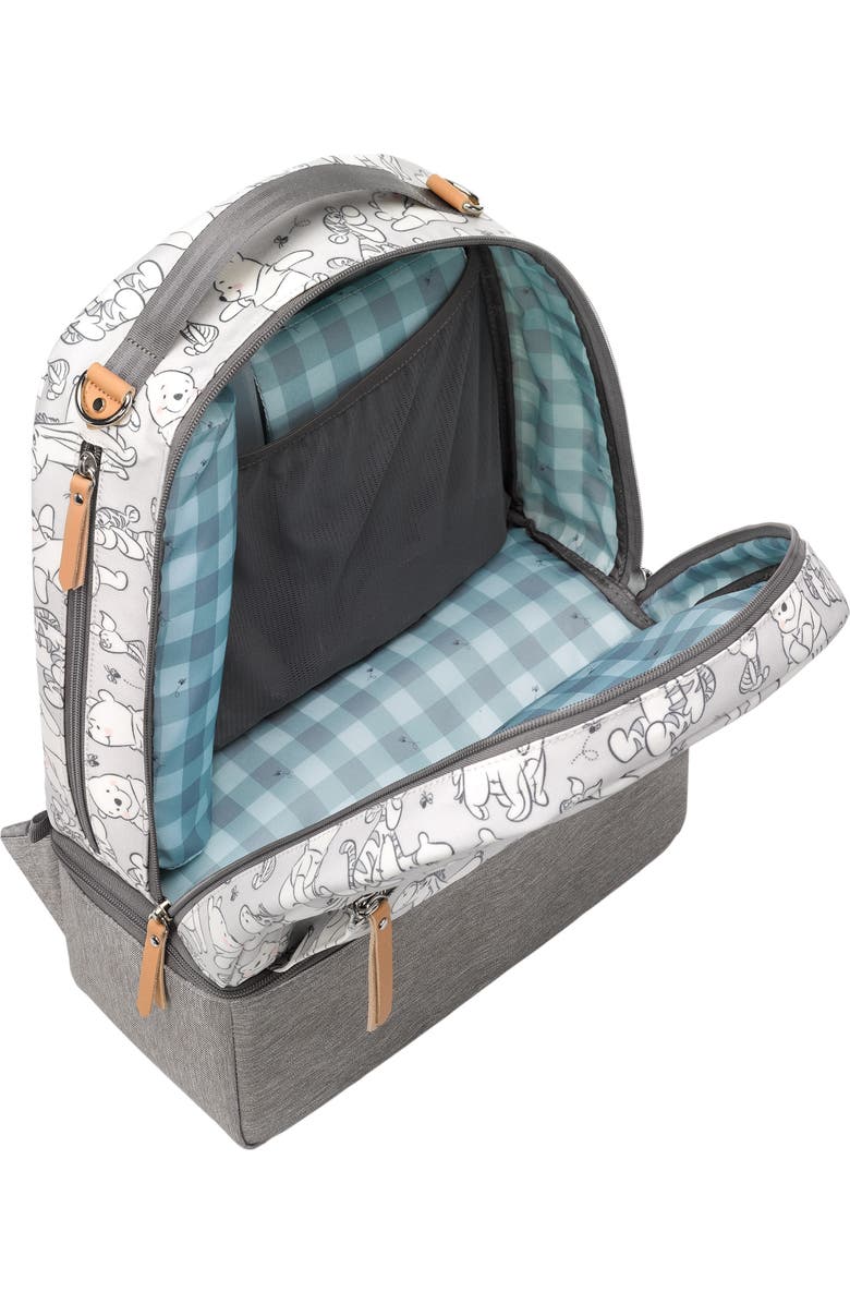 Petunia Pickle Bottom x Disney Playful Pooh Axis Diaper Backpack, Alternate, color,