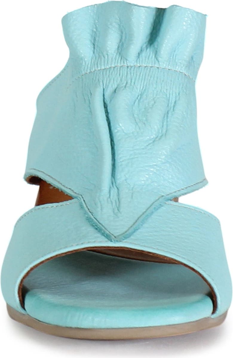 Diba True POTTER EE Leather Slip On Mule Heel, Alternate, color, Aquatic