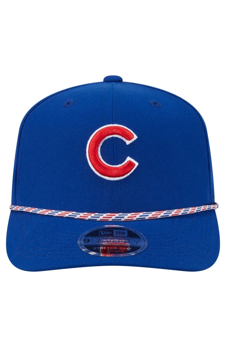 New Era Men's New Era Royal Chicago Cubs Multi-Rope 9SEVENTY Stretch-Snap Hat, Alternate, color, Royal