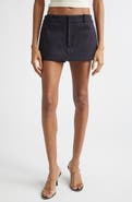 Alexander Wang Mid Rise Cotton Miniskort