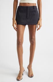 Alexander Wang Mid Rise Cotton Miniskort