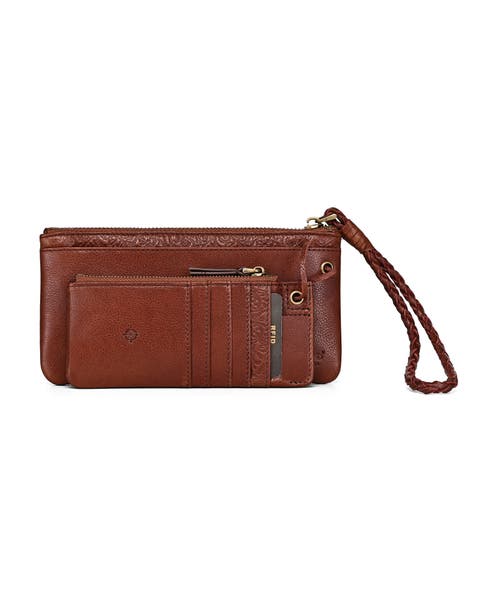 Marigold Genuine Leather Modular RFID Zip Wallet