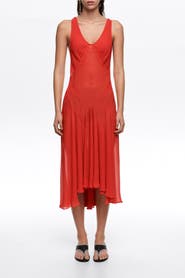 Bimba y Lola Fluid Cross-Back Dress