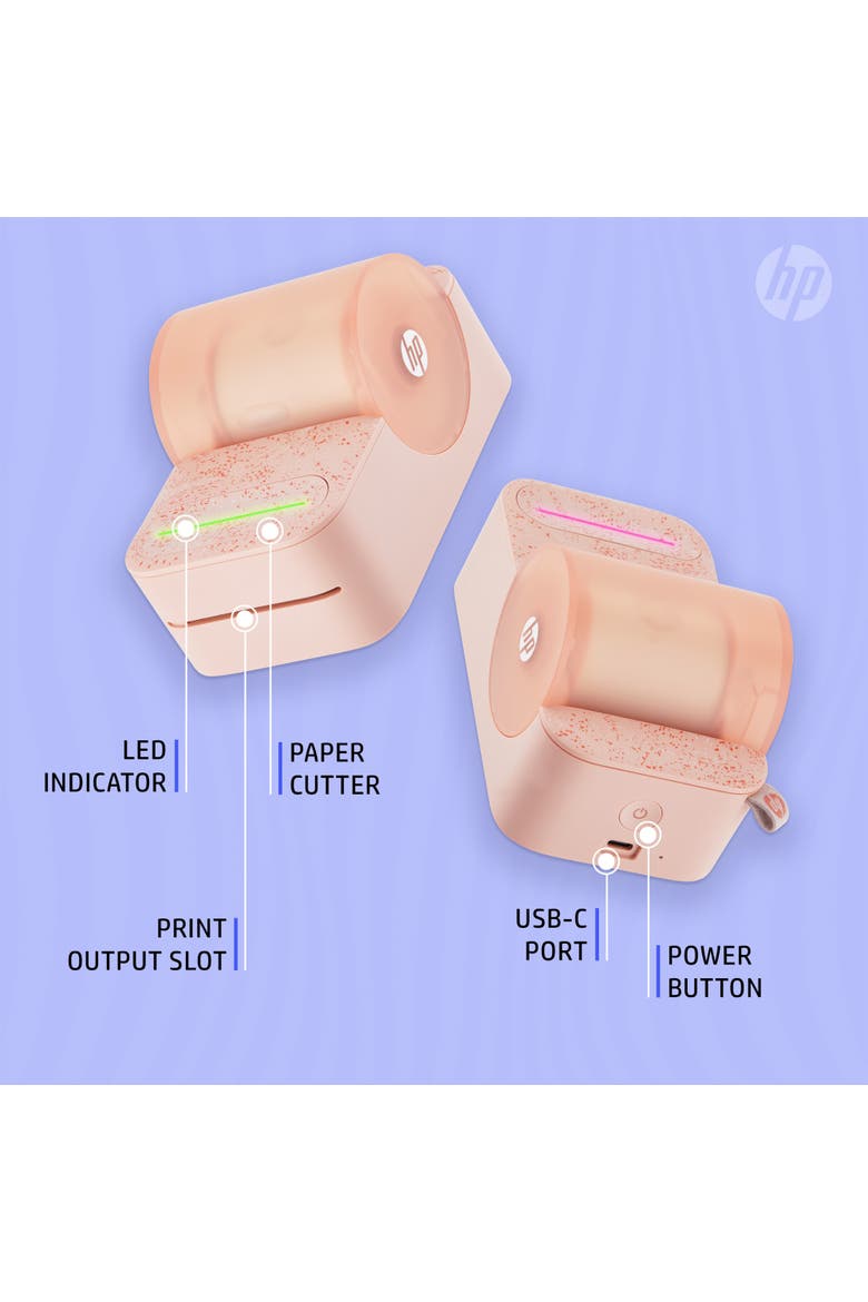 Sprocket Panorama Printer Craft Bundle, Alternate, color, Pink