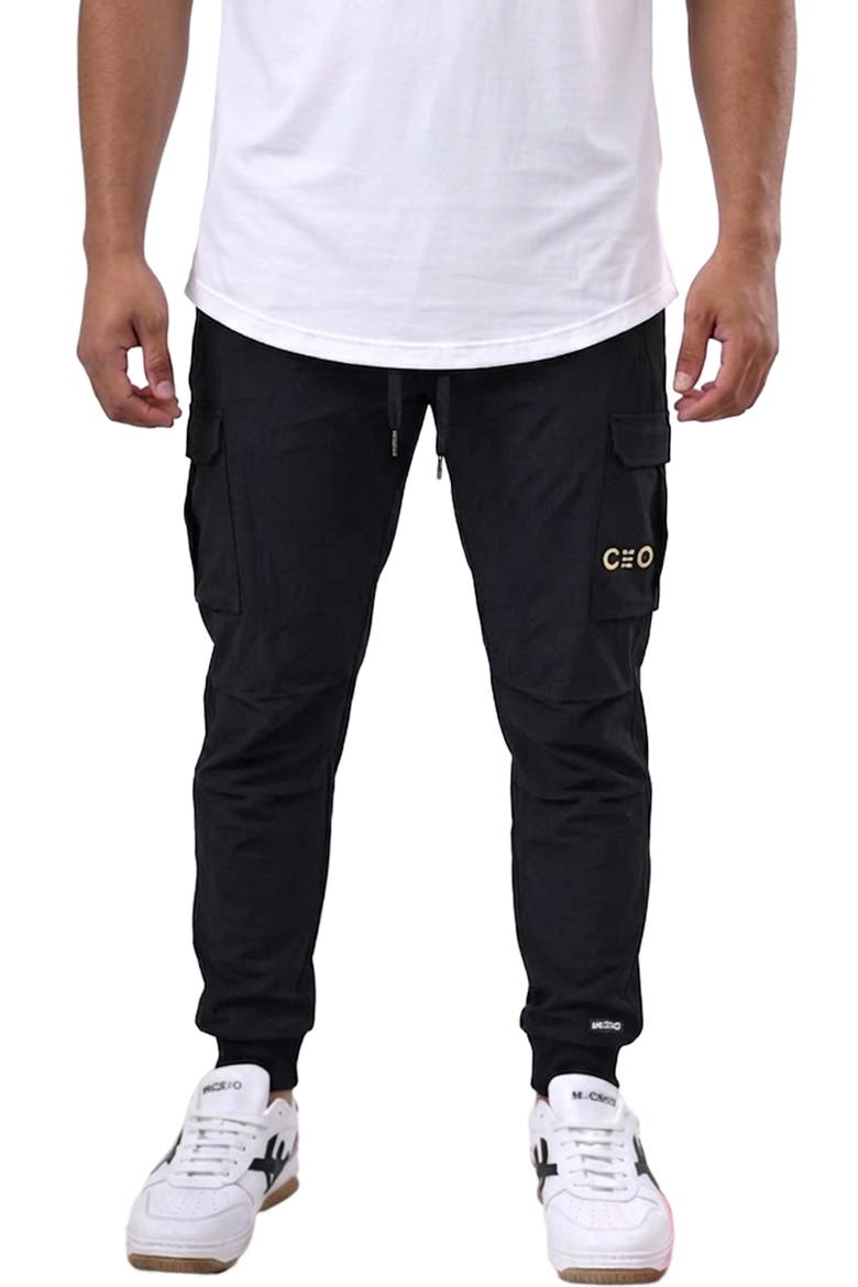 Performance Cargo Joggers, Main, color, BLUE
