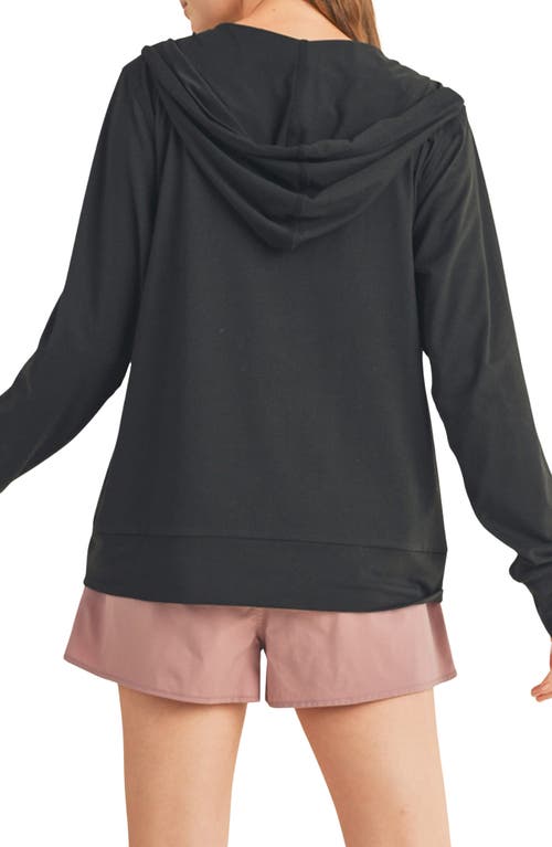 WISHLIST WISHLIST SOFT ATHLETIC ZIP HOODIE