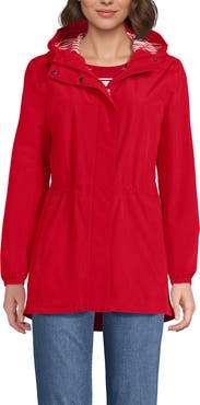 Lands' End Squall Packable Waterproof Raincoat