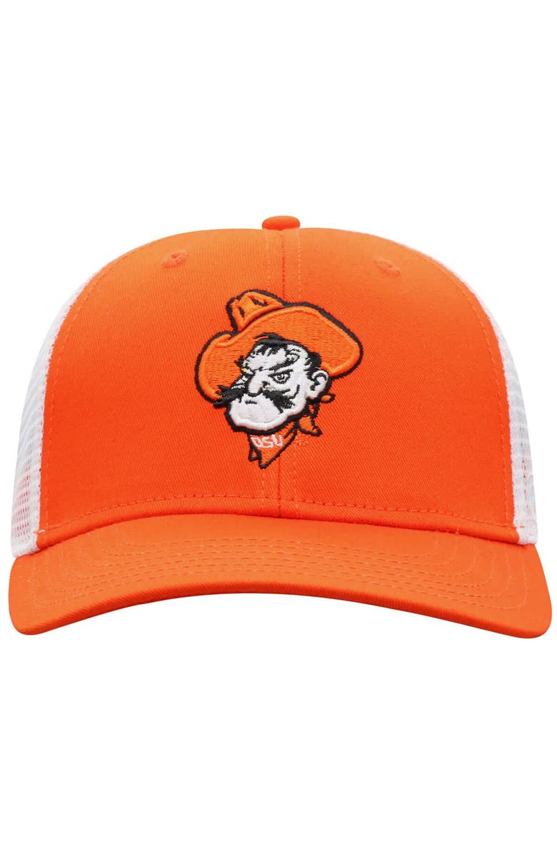 TOP OF THE WORLD Men's Top of the World Orange Oklahoma State Cowboys Trucker Adjustable Hat, Alternate, color, Orange