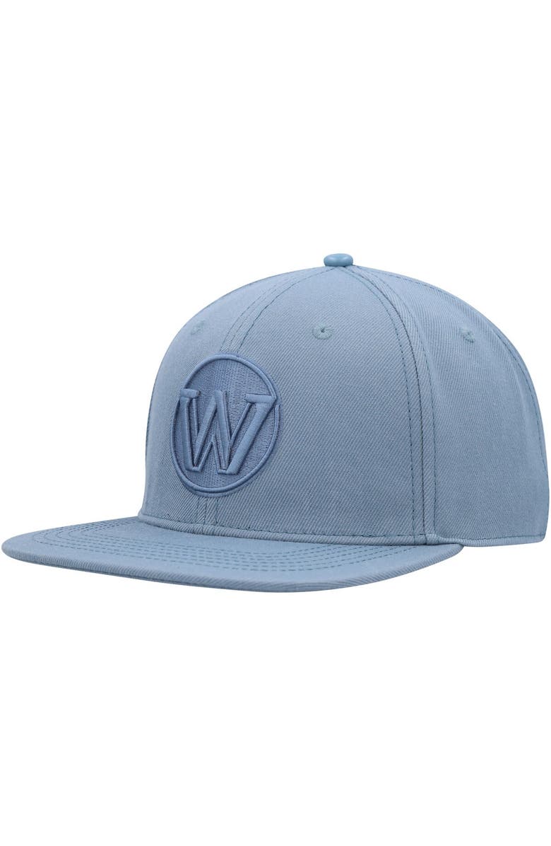 PRO STANDARD Men's Pro Standard Blue Golden State Warriors Tonal Snapback Hat, Main, color, Blue