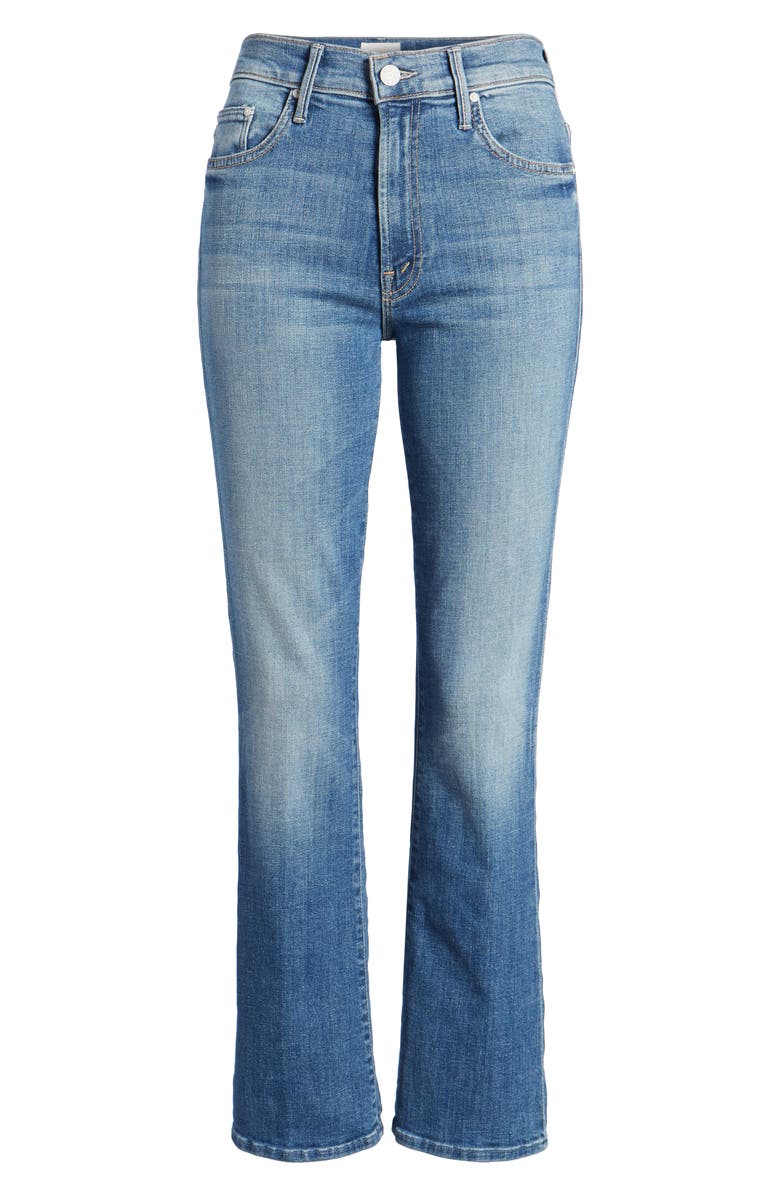 MOTHER The Insider High Waist Ankle Bootcut Jeans, Alternate, color,