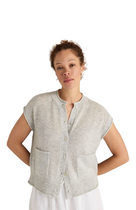 Merino Wool Cashmere Sweater Vest