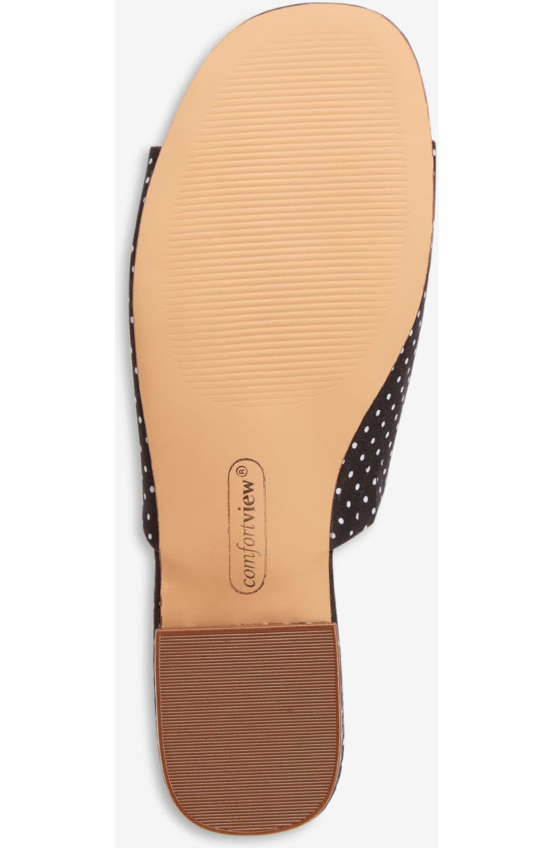 Comfortview The Sola Mule, Alternate, color, Black Dot