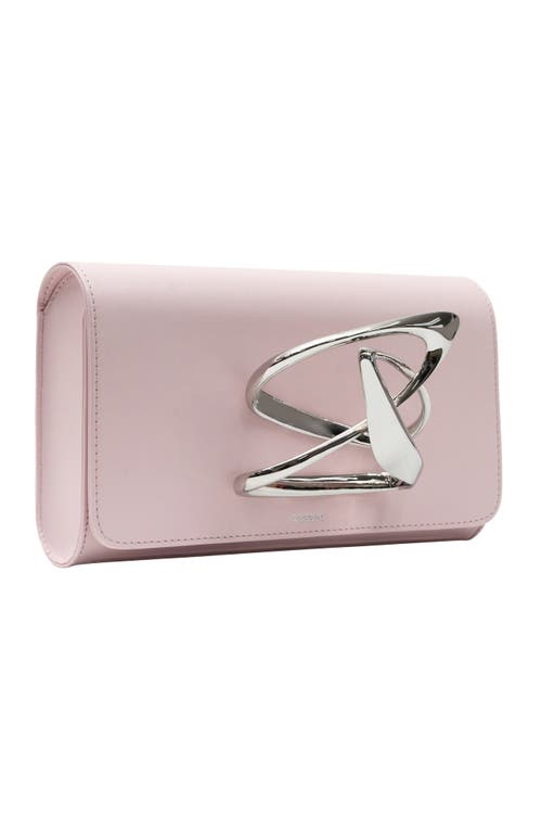 Perrin Paris Zaha Hadid Loop Clutch In Pink