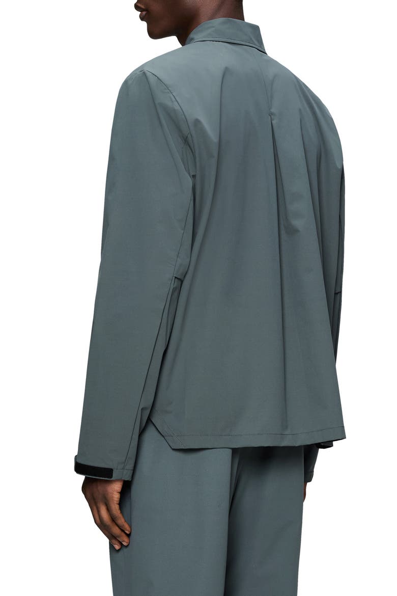 Mito Water Repellent Overshirt, Alternate, color, DARK GREY