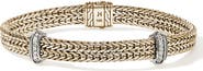 John Hardy Icon Link Diamond Station Bracelet
