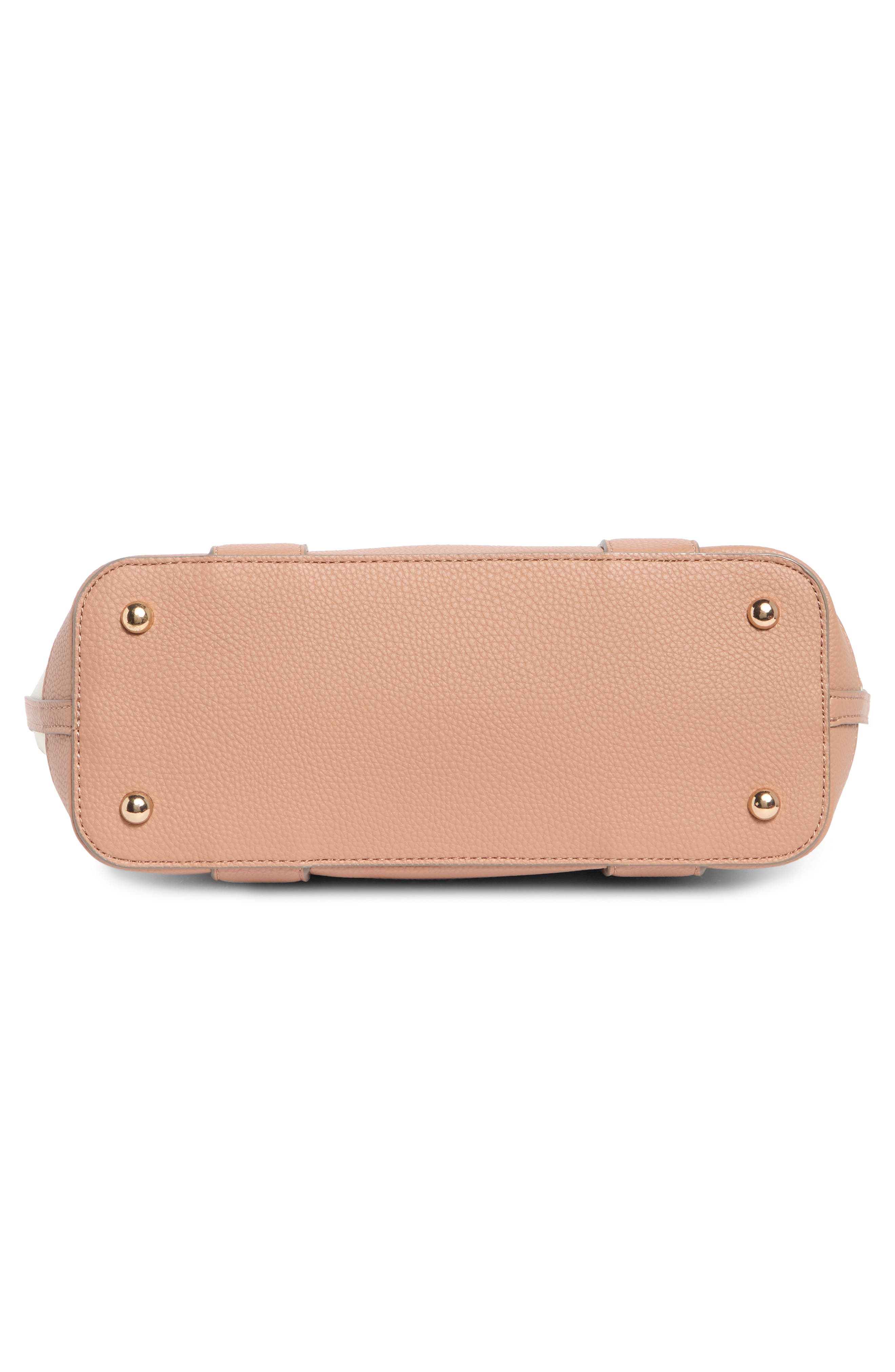 Nanette Lepore Sylas Tote with Wristlet Pouch, Alternate, color, Natural - Mocha Mousse