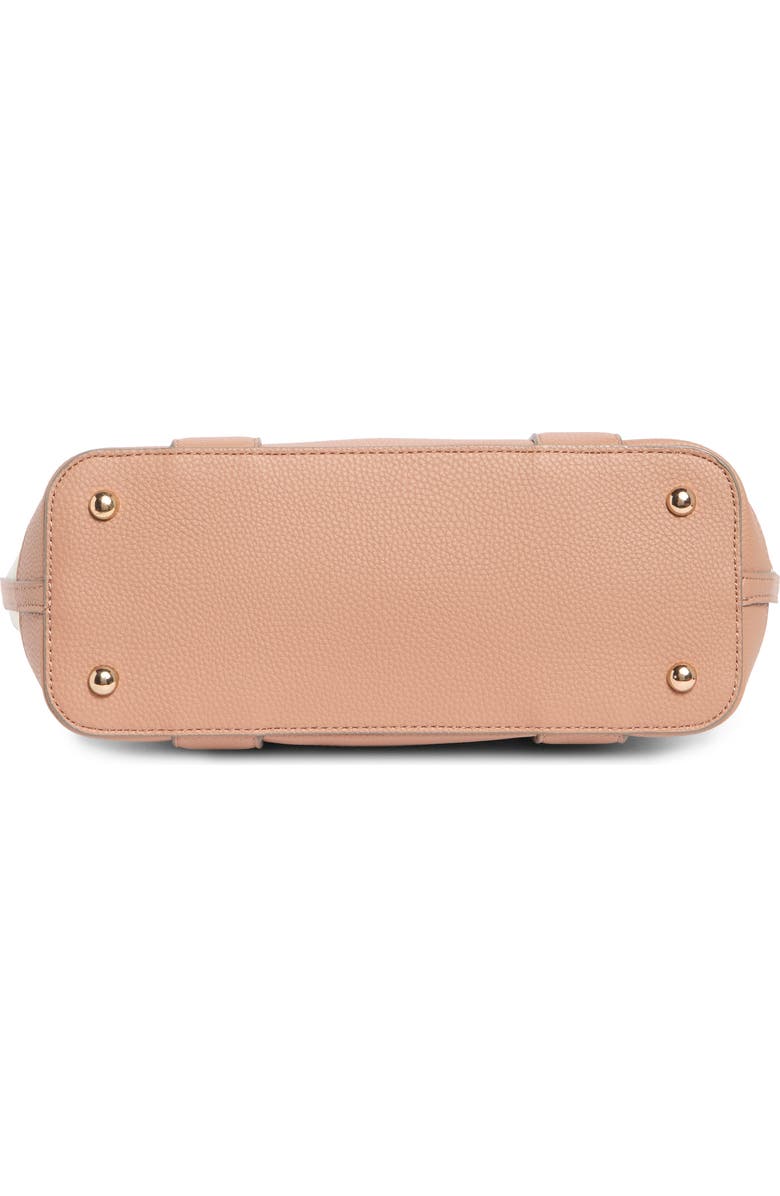 Nanette Lepore Sylas Tote with Wristlet Pouch, Alternate, color, Natural - Mocha Mousse