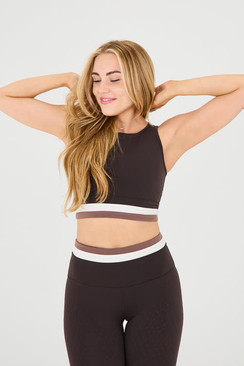 Elastique Athletics Le Monde Bra In Brown