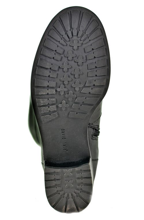 David Tate Explorer Lace-up Boot In Black