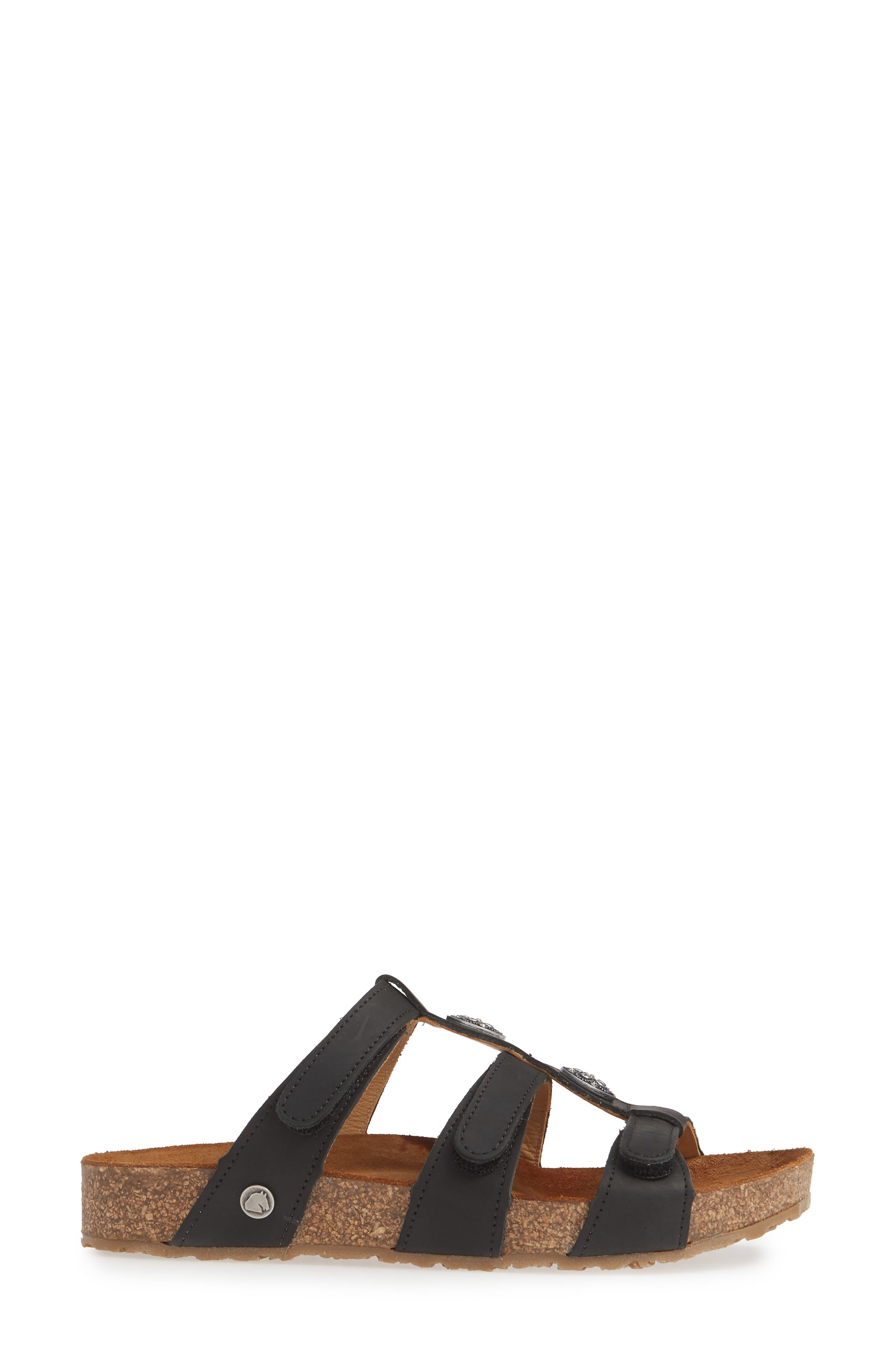 Haflinger Alice Slide Sandal, Alternate, color, 